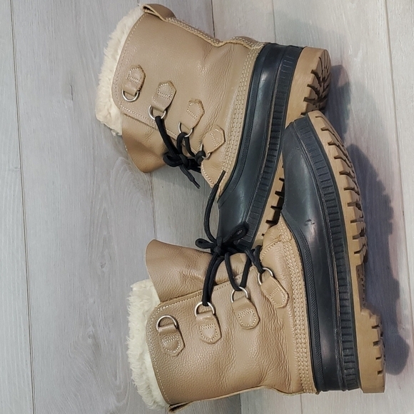 Sorel Mens Insulated Lined Outdoor Duck Rubber Mid calf boots shoes sz 7 - Picture 6 of 13